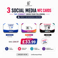 Social Media NFC Tap cards