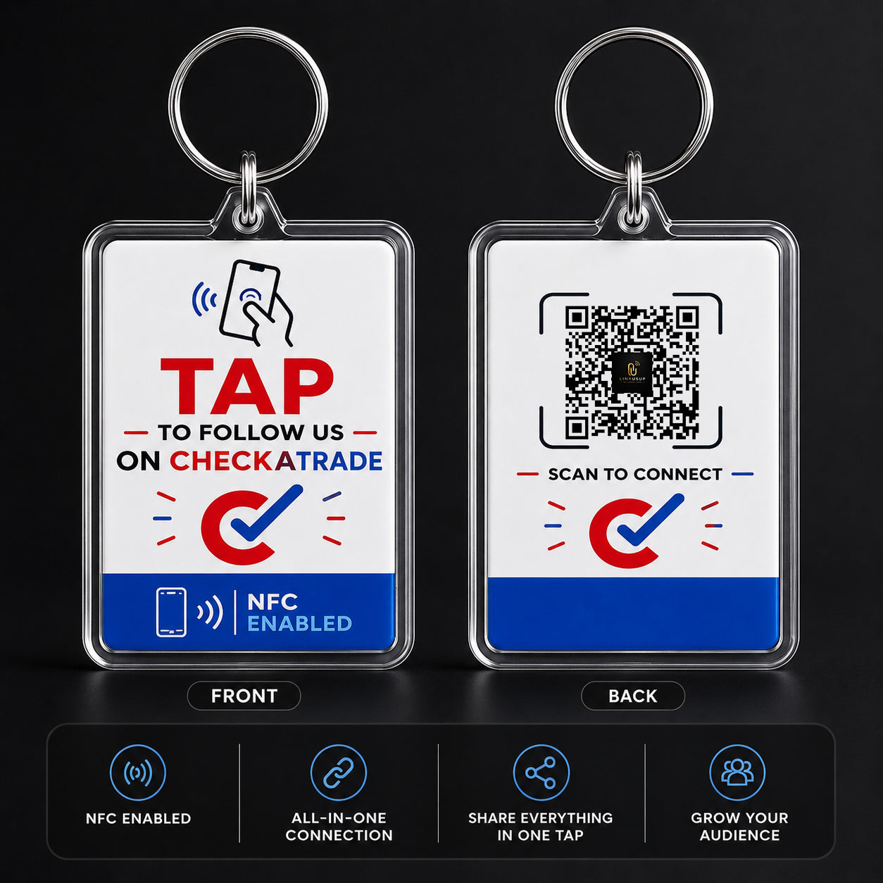 Checkatrade NFC Keyring