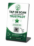 Trustpilot Review sign NFC A6 Plastic